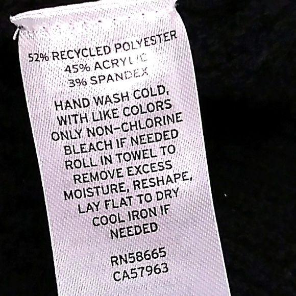 Super Soft V Neck Tunic Sweater, Recycled Polyester. NWOT - Picture 11 of 11